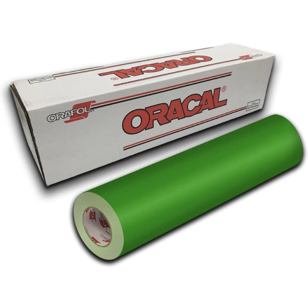 12" x 5 Feet YELLOW GREEN Oracal 651 Cricut Hobby Craft Decal Vinyl Sticker